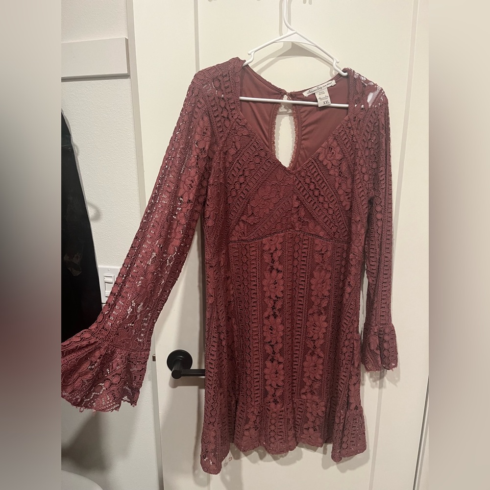 XXL knitted dress